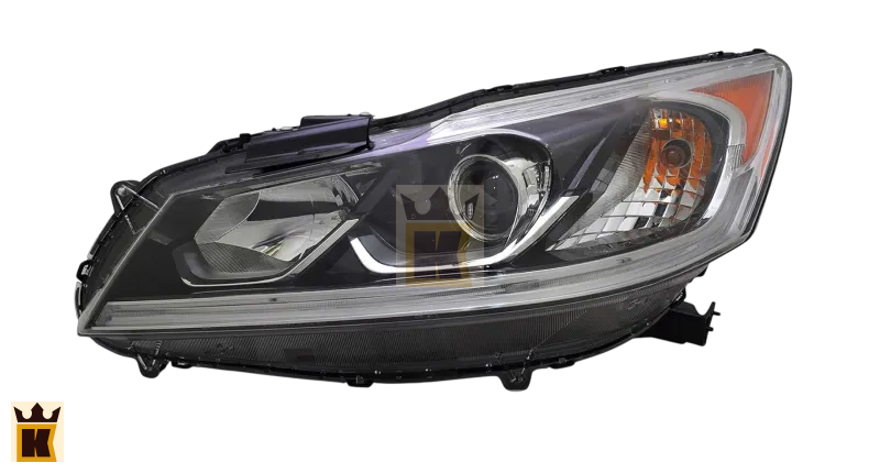 Honda Accord 2016-2017 Head Lamp With Out Down LED US Built